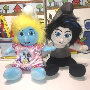 smurf duo vexy & smurfett Build A Bear